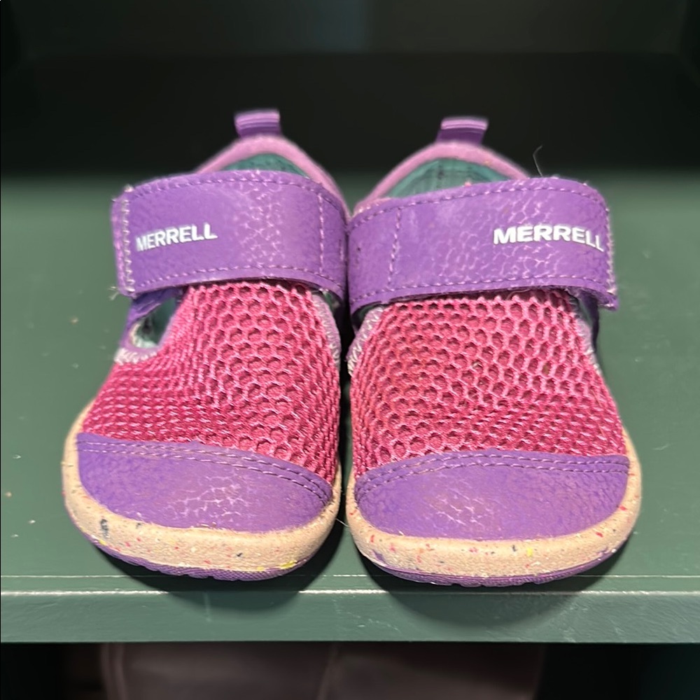 Merrell Purple Pink Water Shoes Bare Steps H20